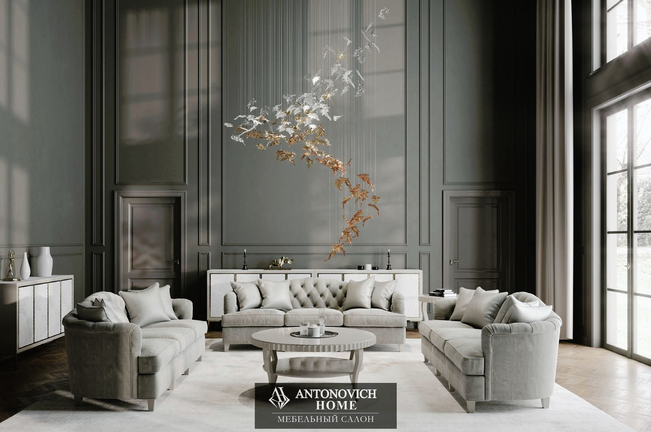 Sans Souci Flying Leaves Chandelier, view 2