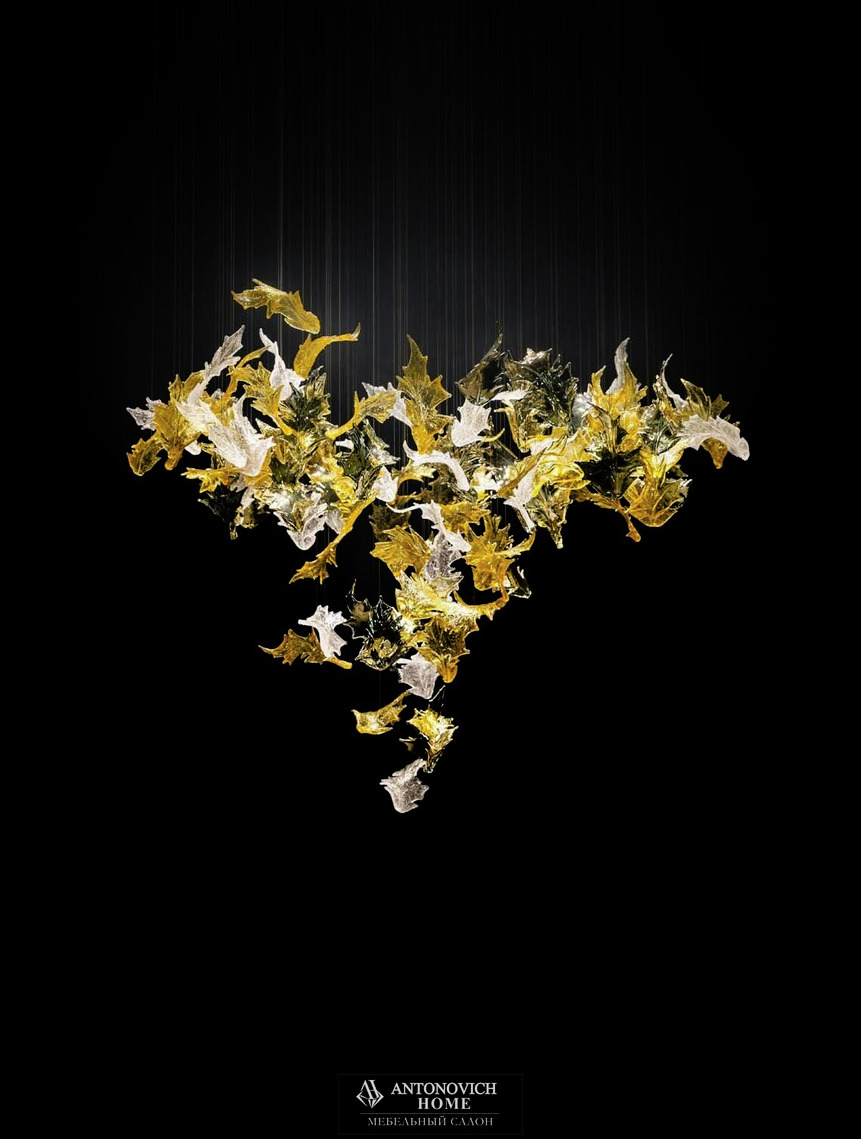 Sans Souci Flying Leaves Chandelier, view 3
