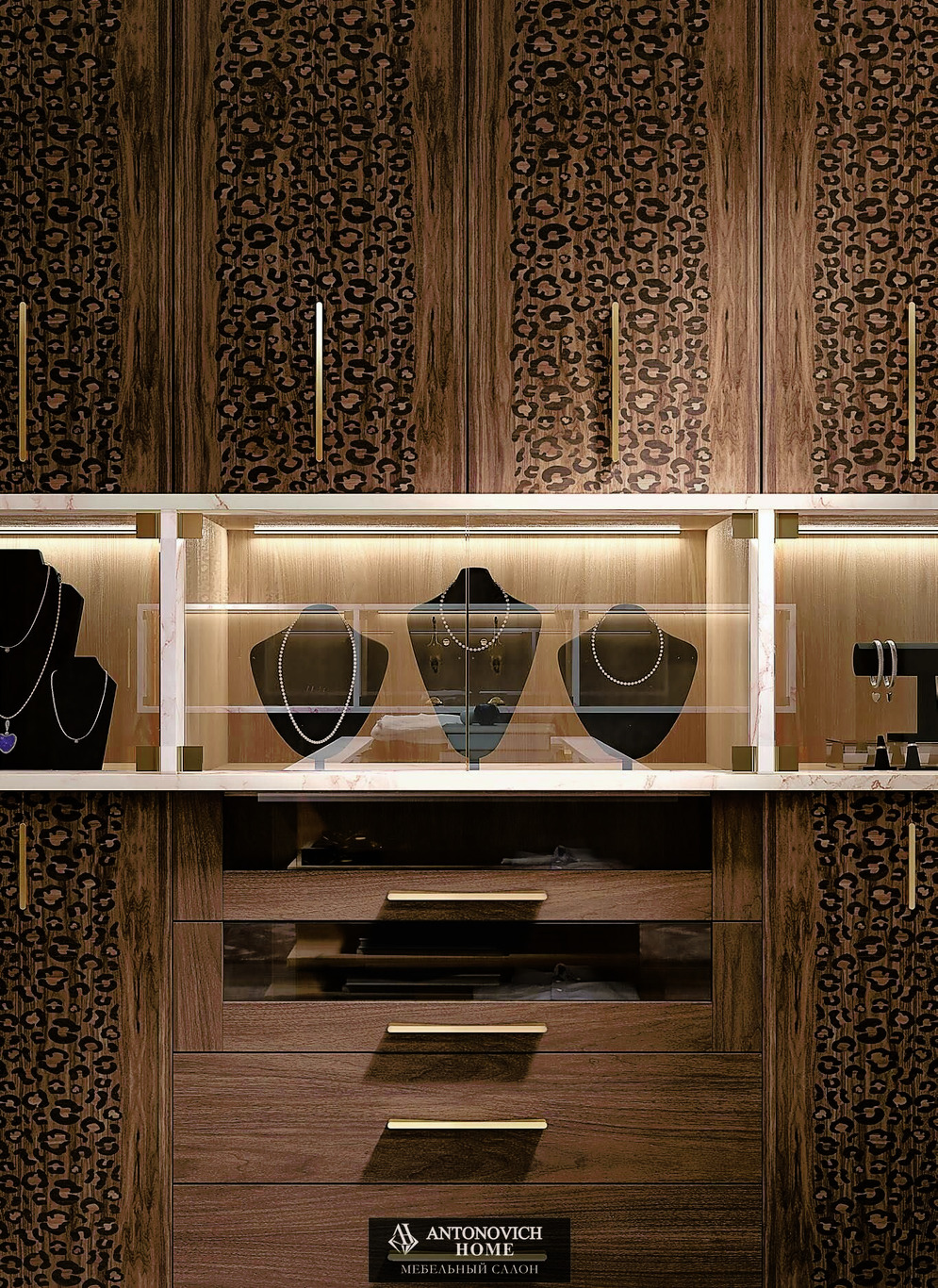 Domus Majestic Contemporary 1 Walk-In Wardrobe, view 3