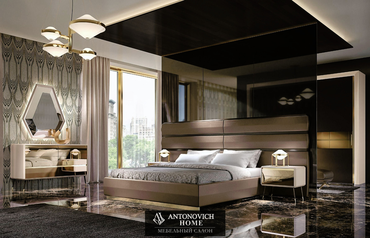 Domus Diamond Contemporary Bedroom, view 4