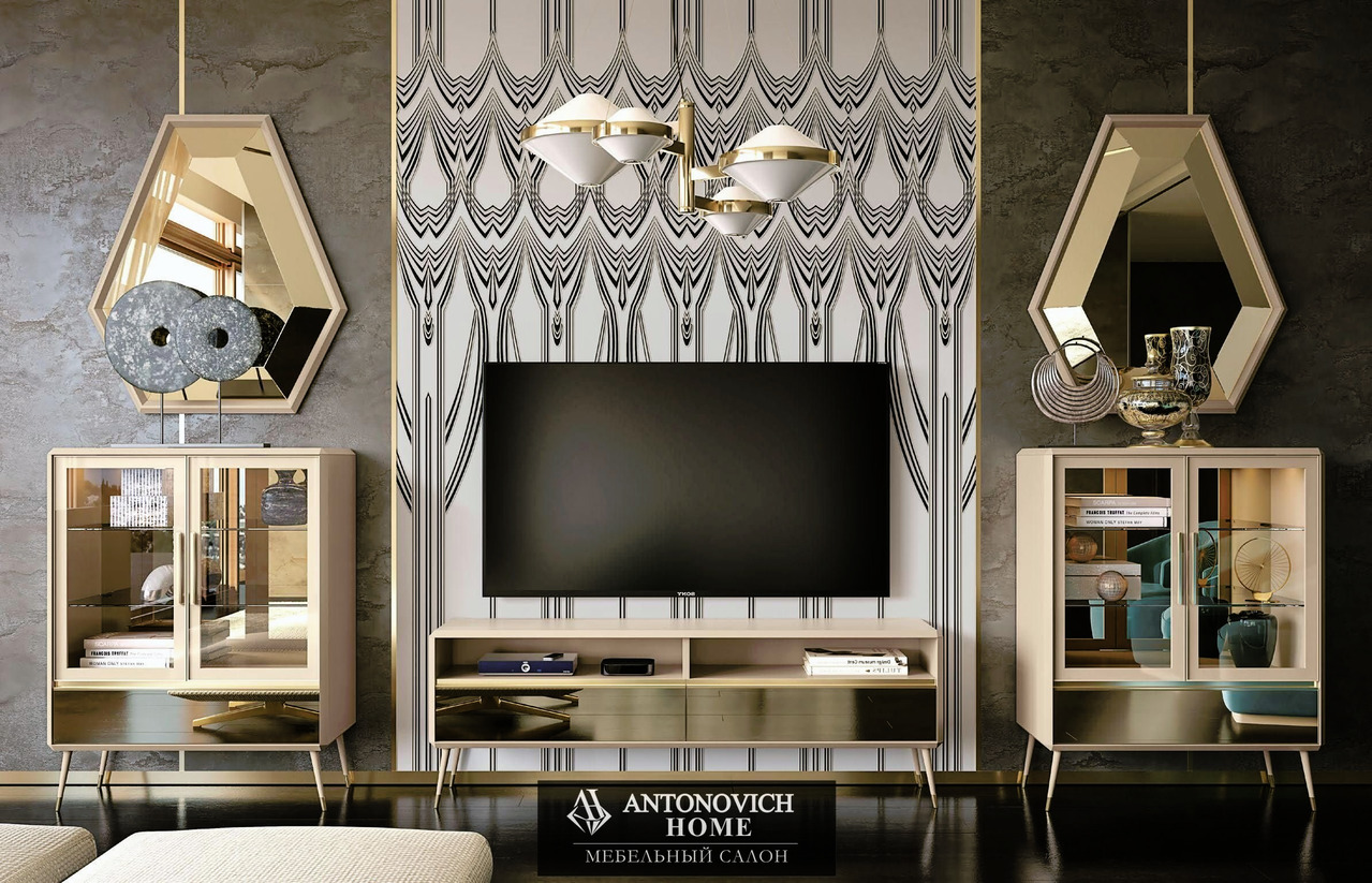 Domus Diamond Contemporary Living Room
