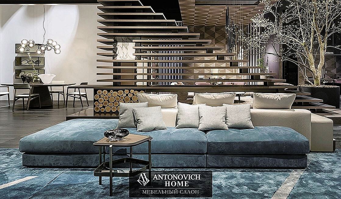 Giorgetti Skyline Living Room with Sofas