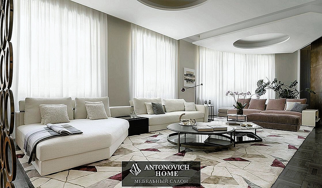 Giorgetti Skyline Living Room with Sofas, view 10