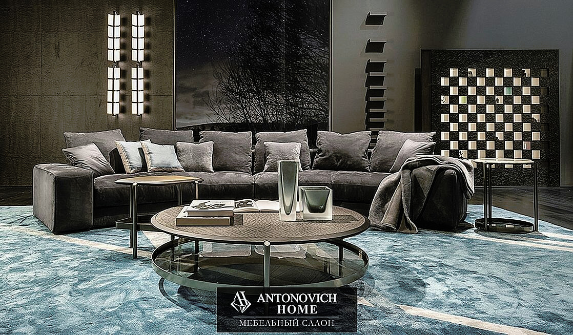 Giorgetti Skyline Living Room with Sofas, view 5