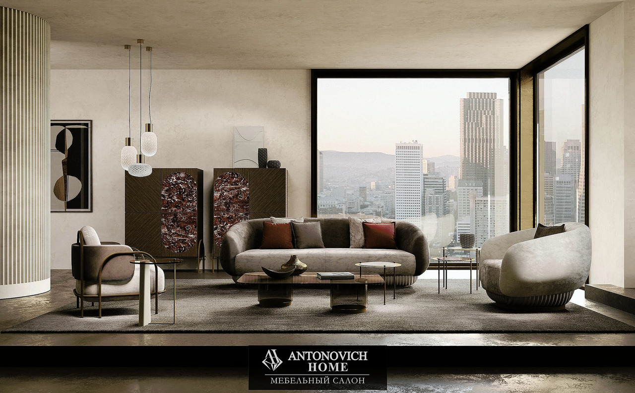 Carpanese Home Italia Identity Living Room, view 5