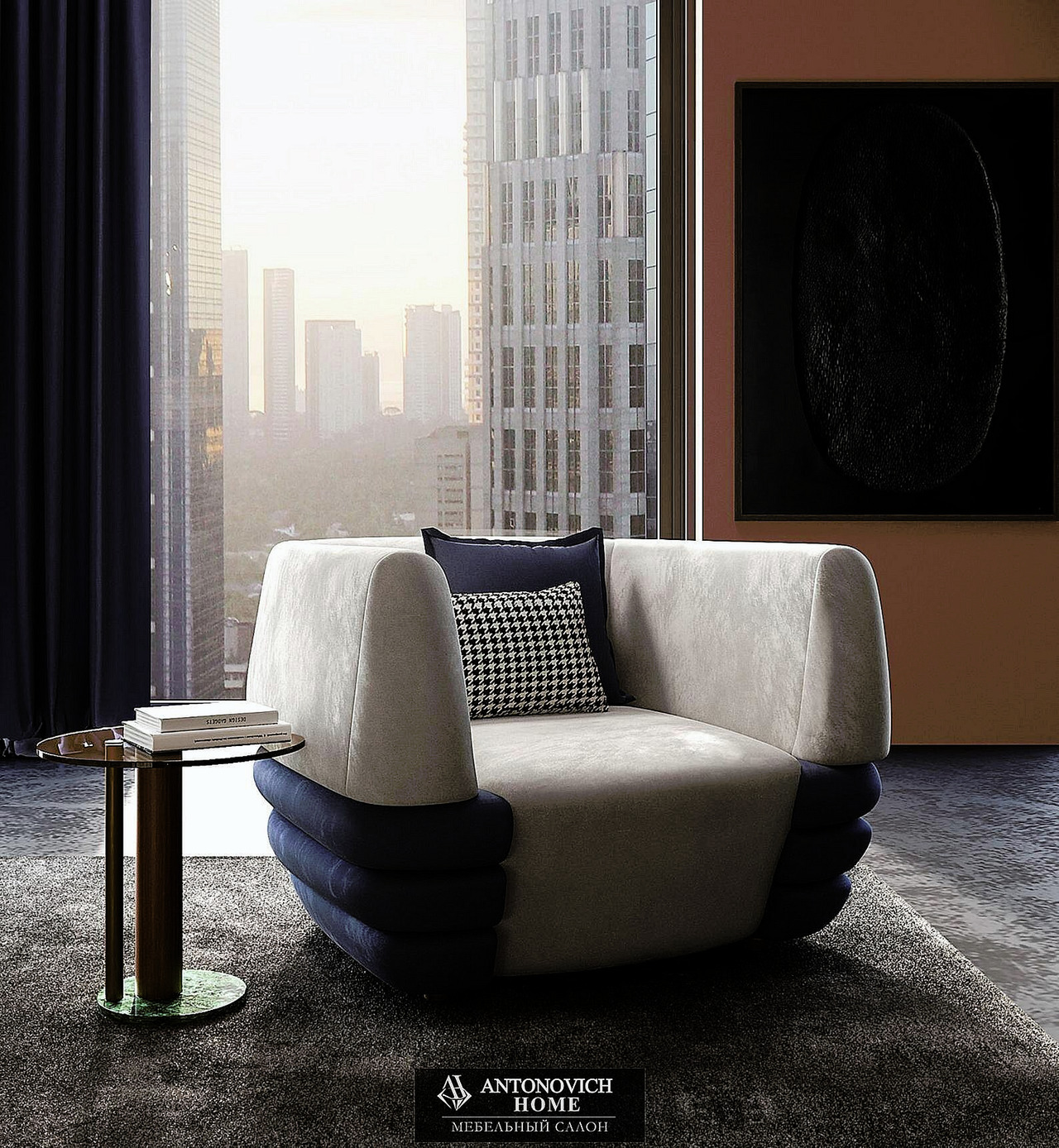 Carpanese Home Italia Identity 2 Living Room, view 2
