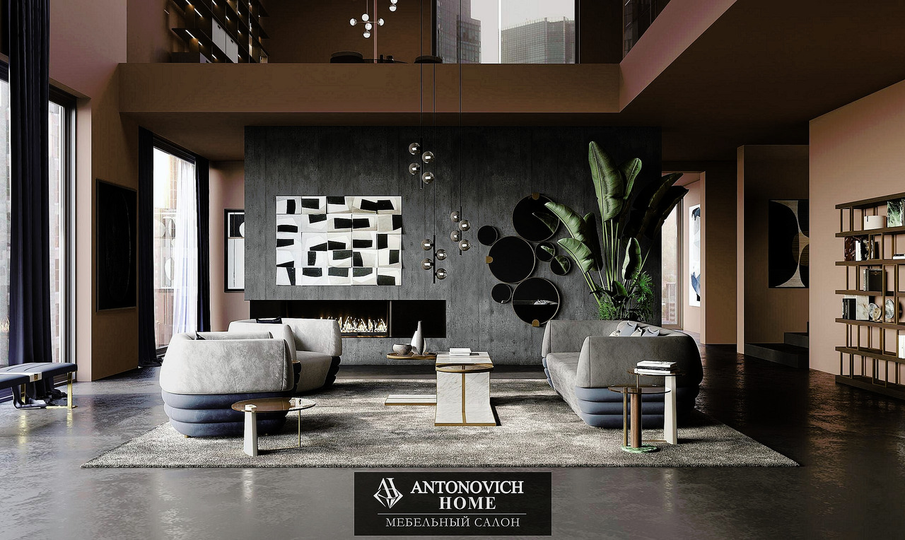 Carpanese Home Italia Identity 2 Living Room, view 5