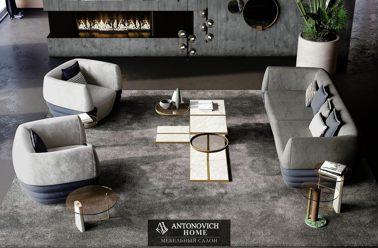 Carpanese Home Italia Identity 2 Living Room