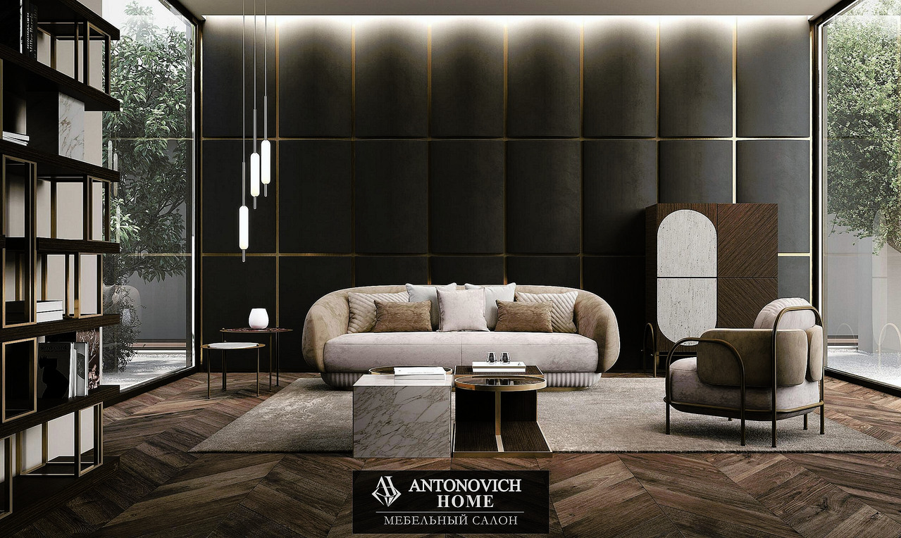Carpanese Home Italia Identity 3 Living Room, view 6
