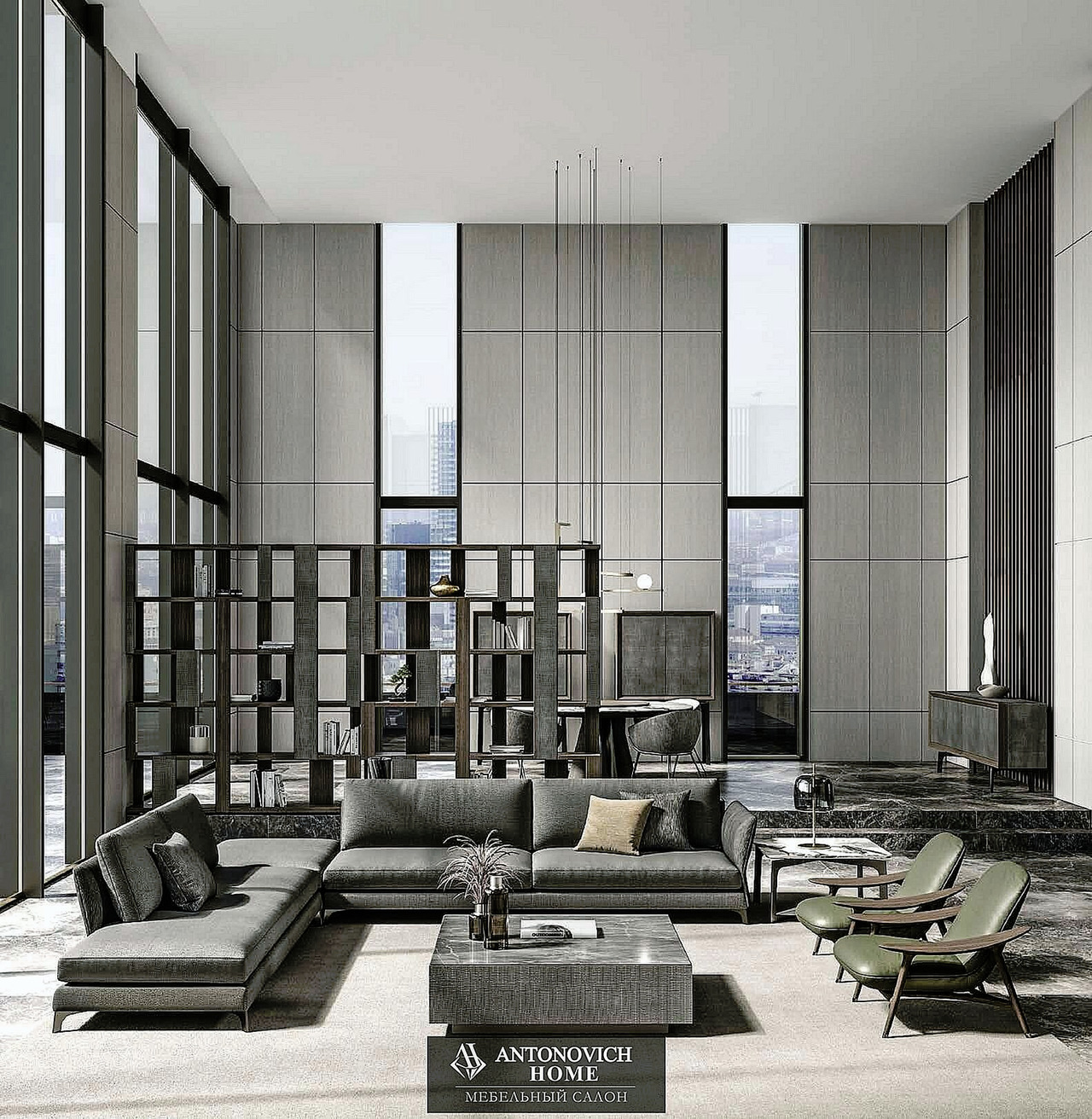 Ceppi Evergreen 1 Living Room, view 3