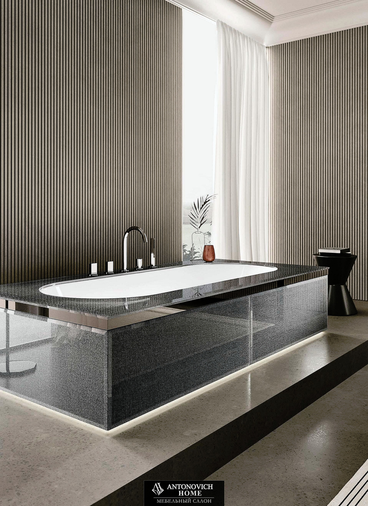 Hilton 01 Bathroom Furniture by Vitage (Milldue edition), view 3