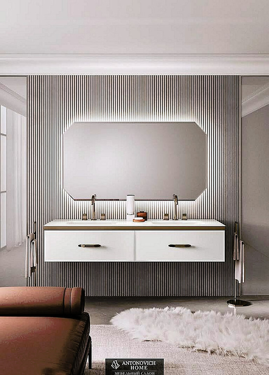 Hilton 03 Bathroom Furniture by Vitage (Milldue edition), view 4