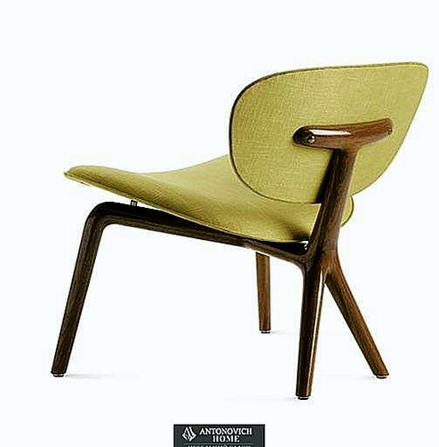 Rondine Armchair by Ceccotti Collezioni