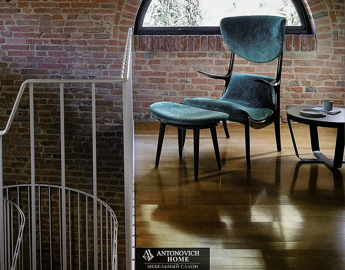 Star Treck Armchair and Pouf by Ceccotti Collezioni, view 5