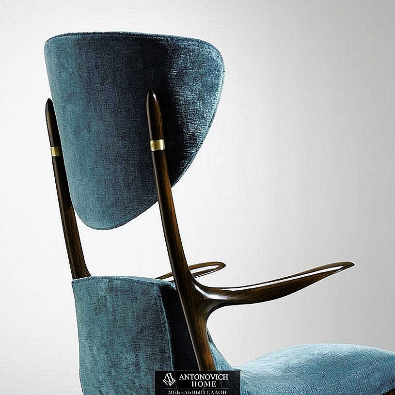 Star Treck Armchair and Pouf by Ceccotti Collezioni, view 2