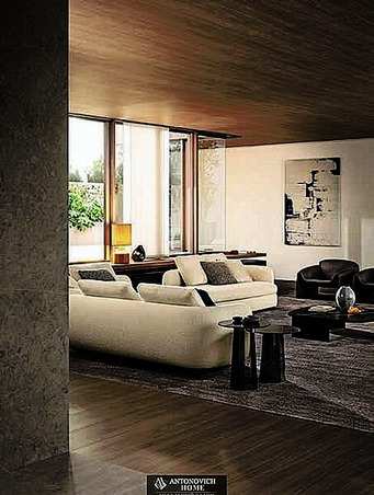 Poliform Calming Retreat Living Room, view 14