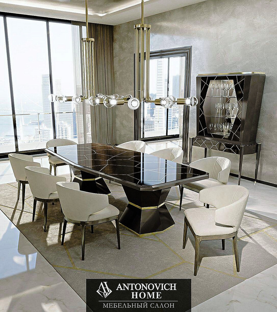 Carpanese Home Italia SAN FRANCISCO Dining Room, view 2