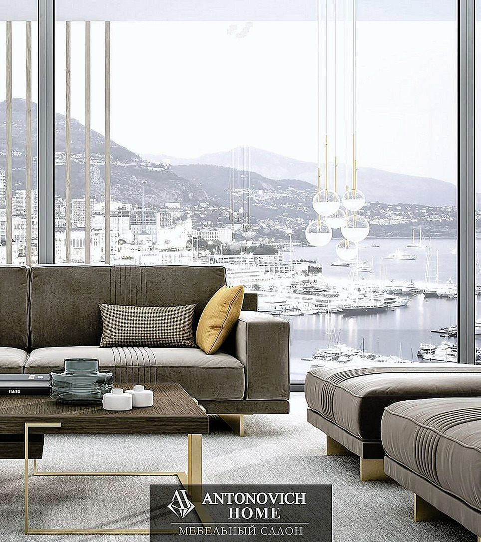 MONTECARLO 2 Living Room by Carpanese Home Italia, view 2