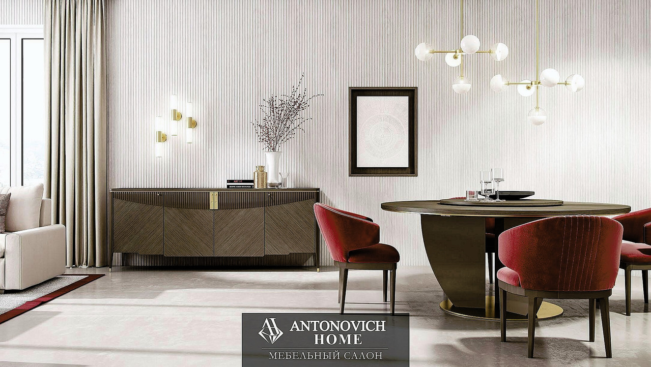 Carpanese Home Italia MONTECARLO Dining Room, view 4