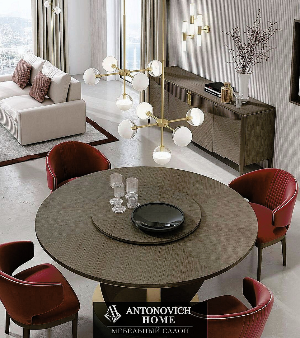 Carpanese Home Italia MONTECARLO Dining Room, view 3