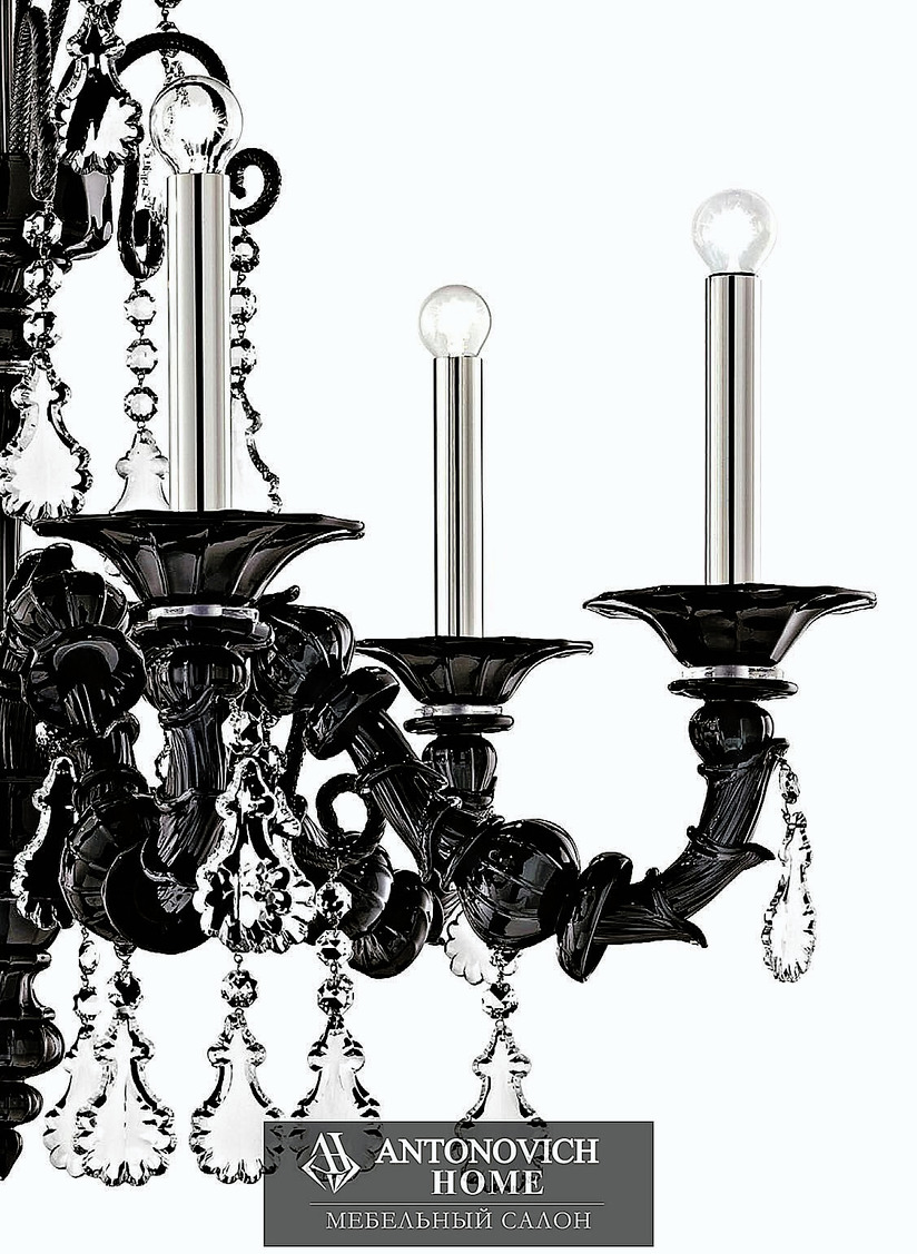 Baikal Chandelier by Barovier&Toso, view 2