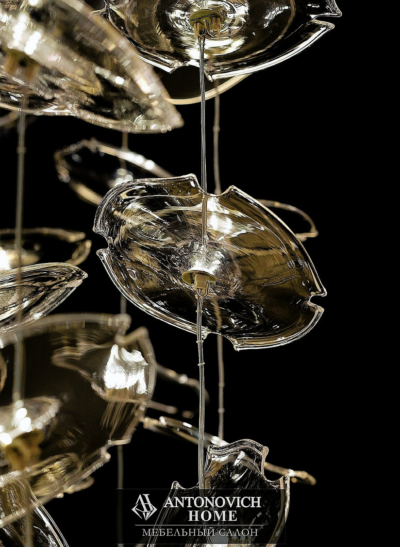 Barovier&Toso Exagon Chandelier, view 2