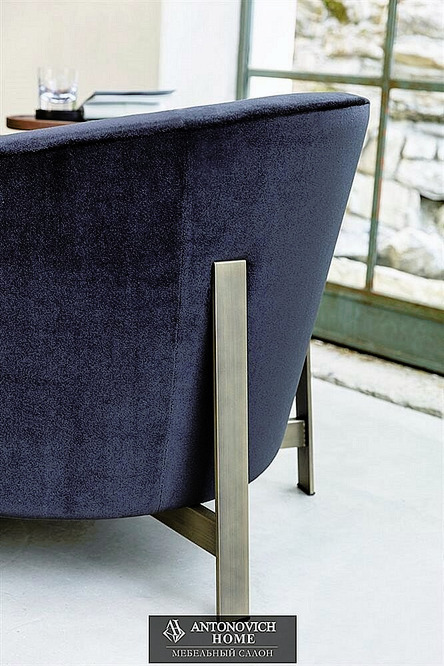 Porada Copine Steel Armchair, view 3