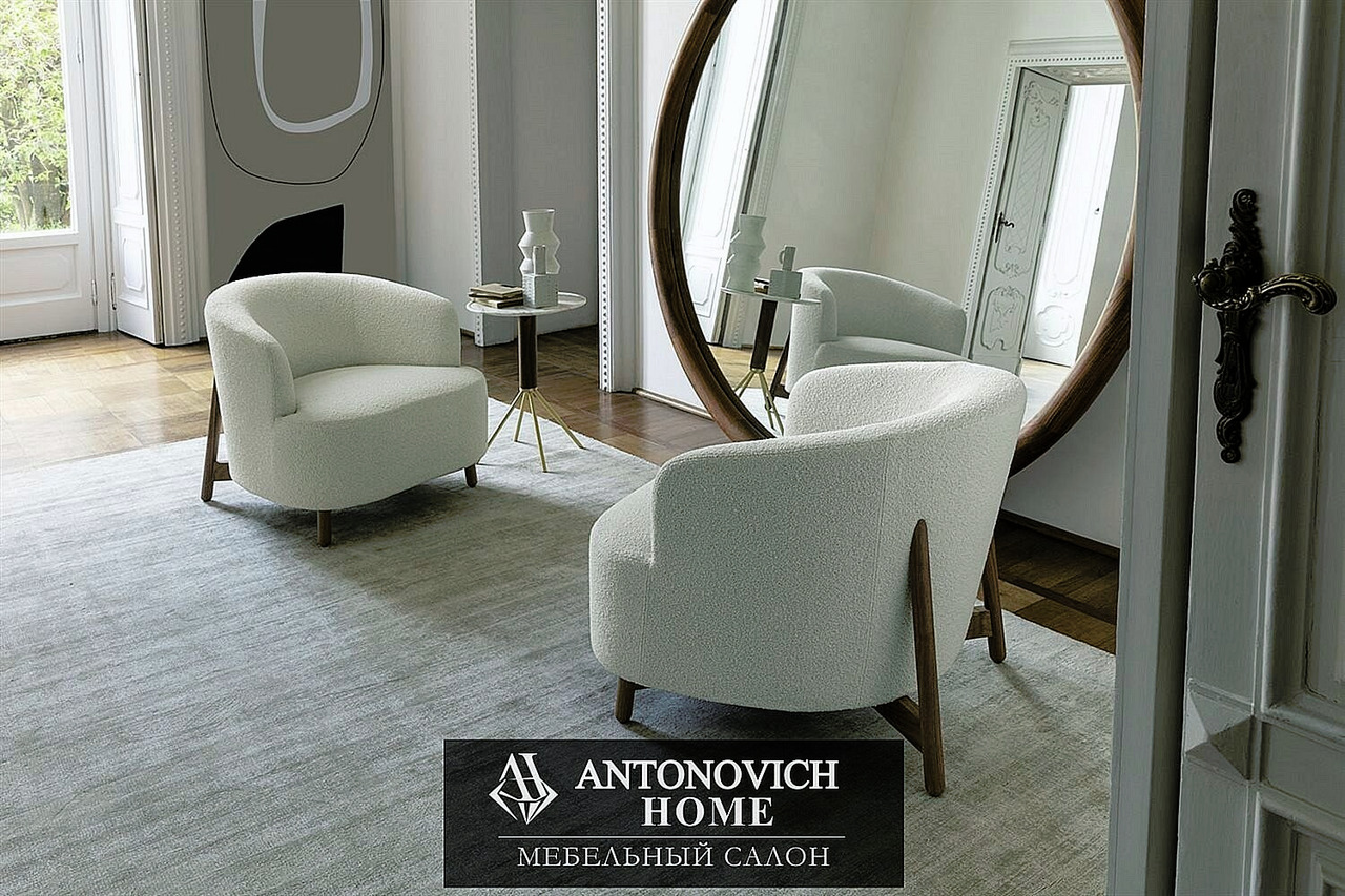 Porada Copine wood Armchair, view 3