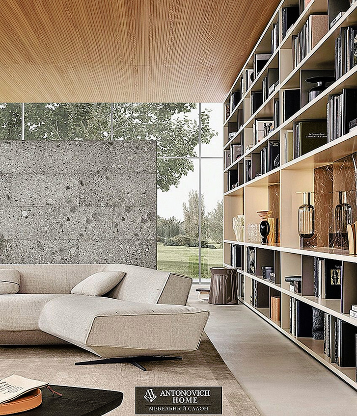 Poliform Wall System Modular Living Room Furniture, view 9