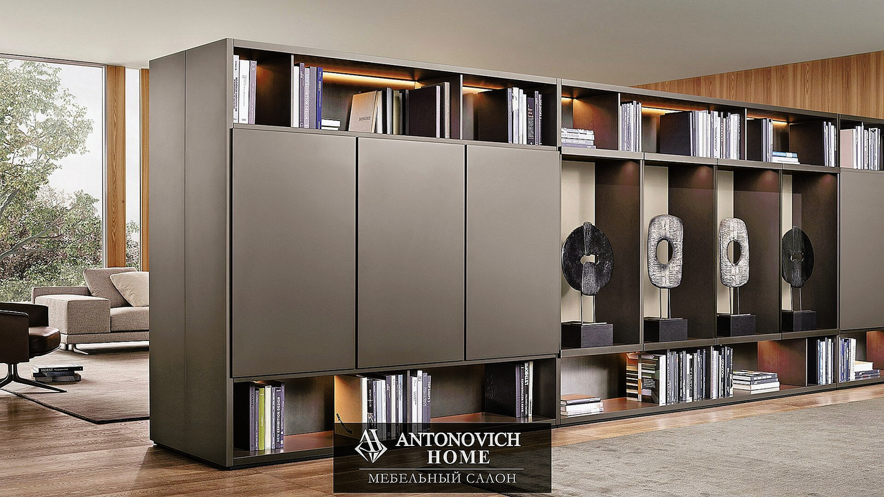 Poliform Wall System Modular Living Room Furniture, view 13