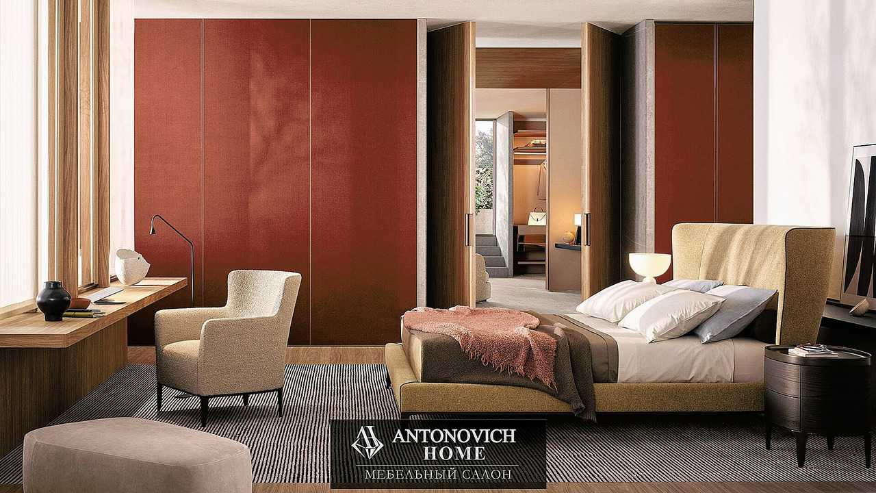 Poliform Gentleman Bedroom Collection, view 5