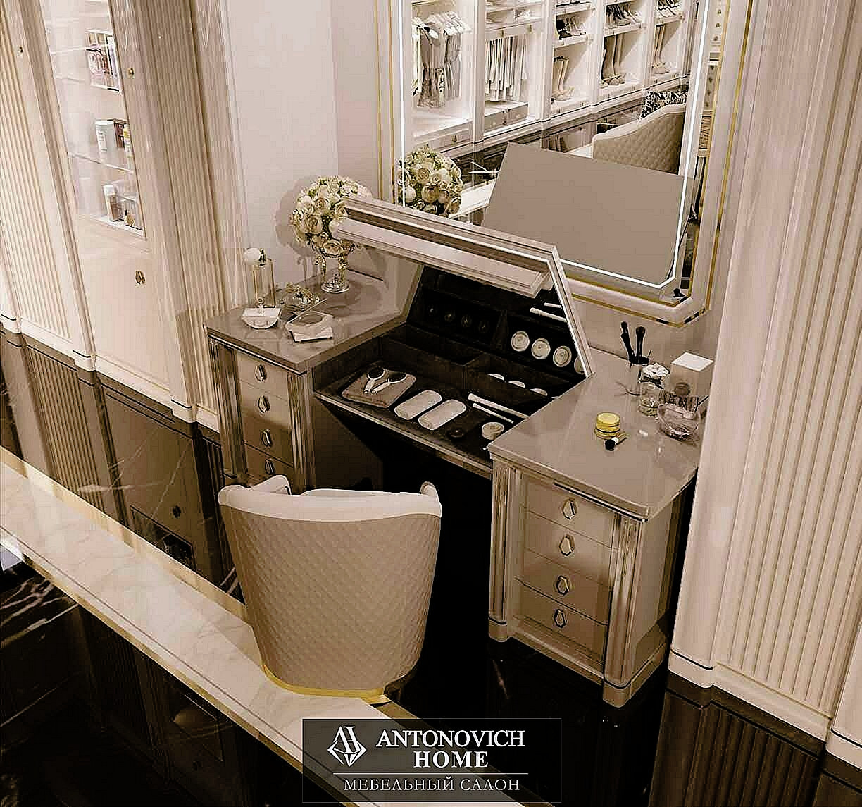 Tessarolo Walk-In Wardrobe Furniture, view 20
