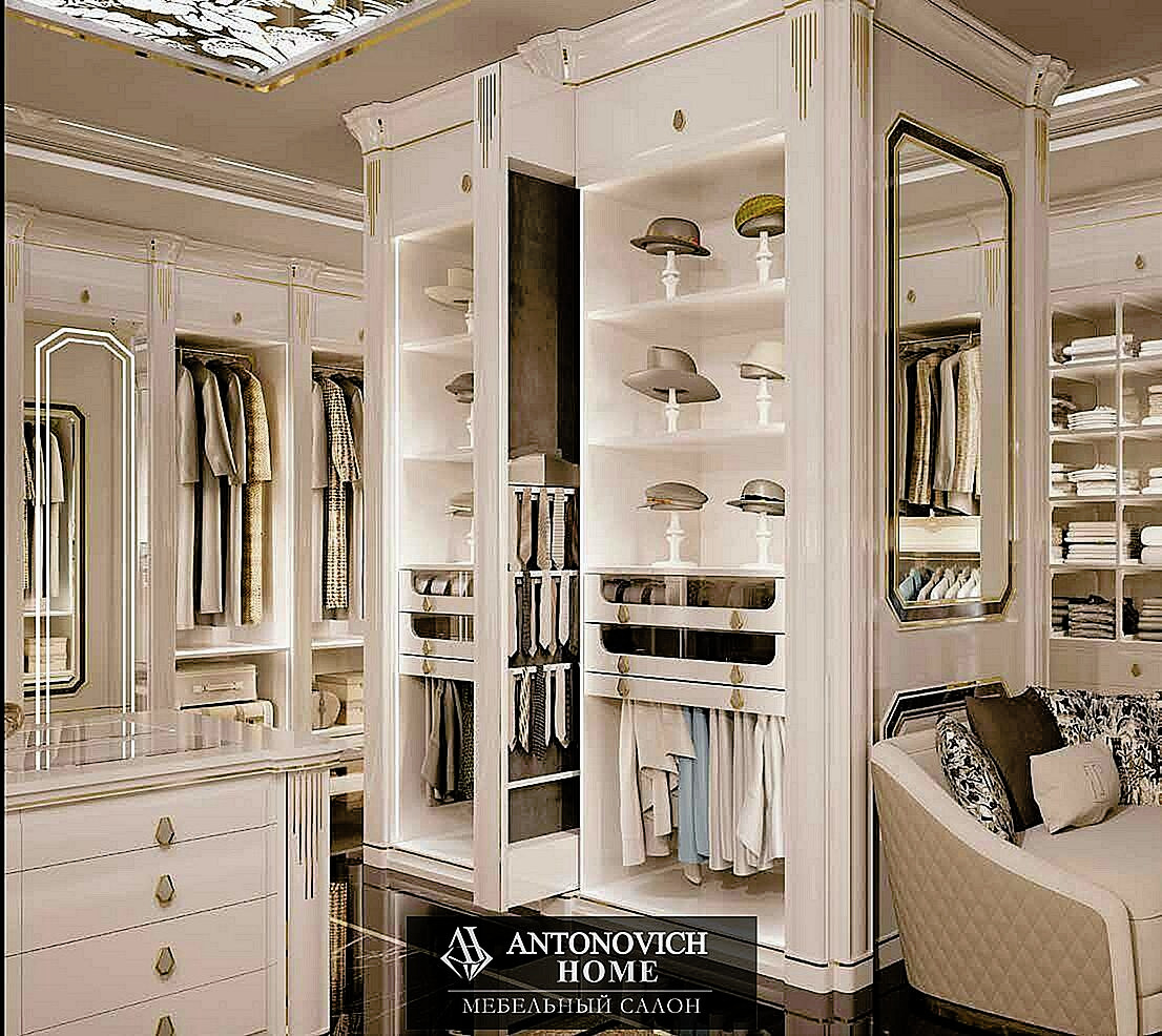 Tessarolo Walk-In Wardrobe Furniture, view 4