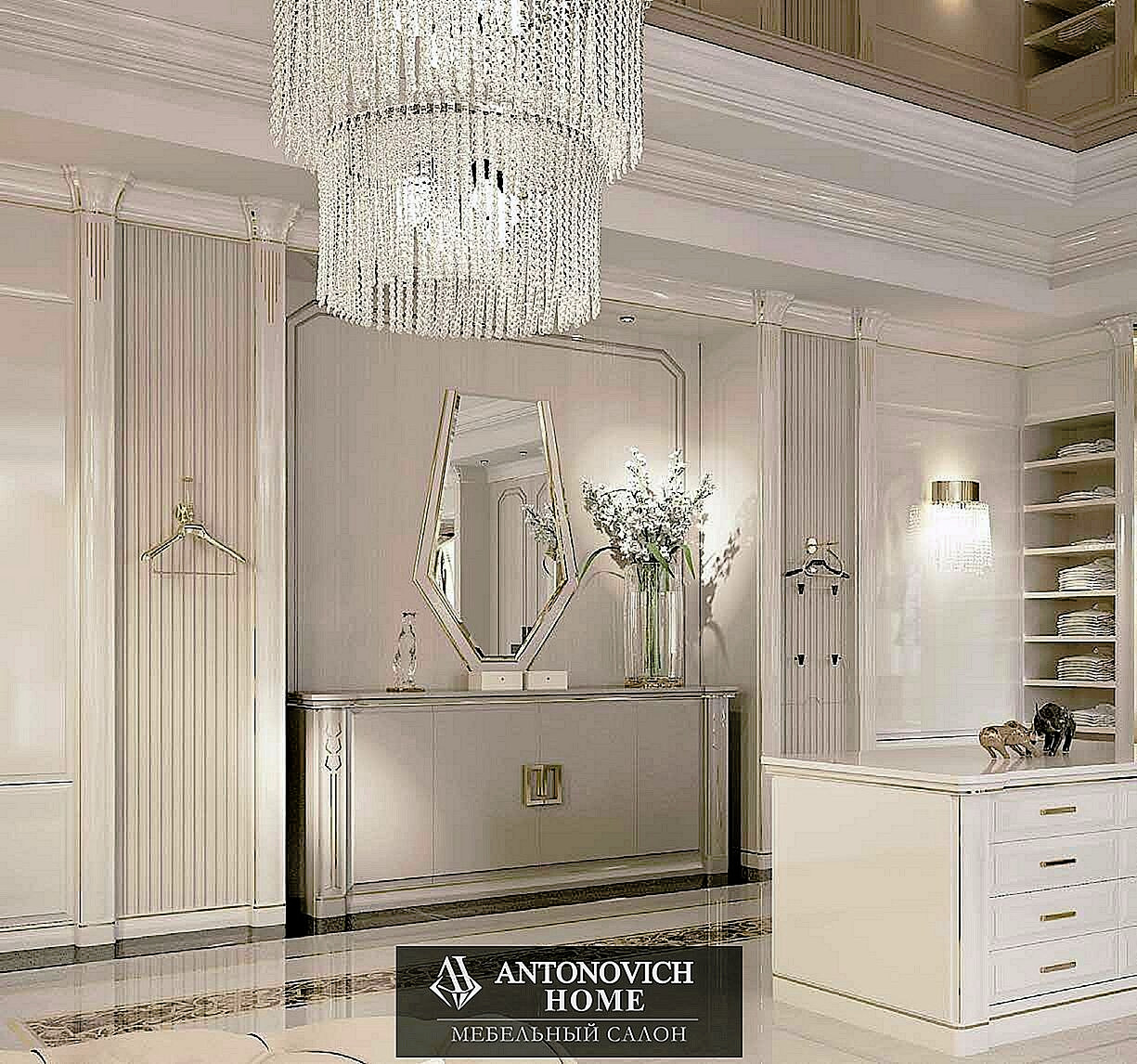 Tessarolo Walk-In Wardrobe Furniture, view 7