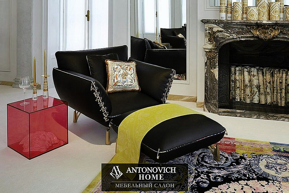 Versace Home Rhapsody Living Room Furniture, view 3