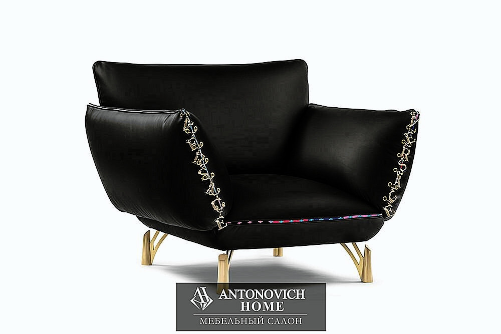 Versace Home Rhapsody Living Room Furniture, view 4