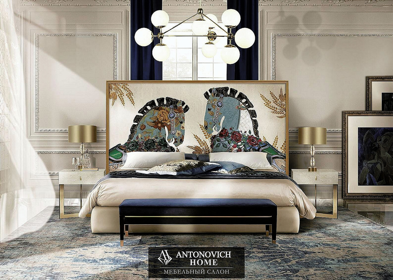Caspani Tino Crazy Horse Bedroom Collection, view 6