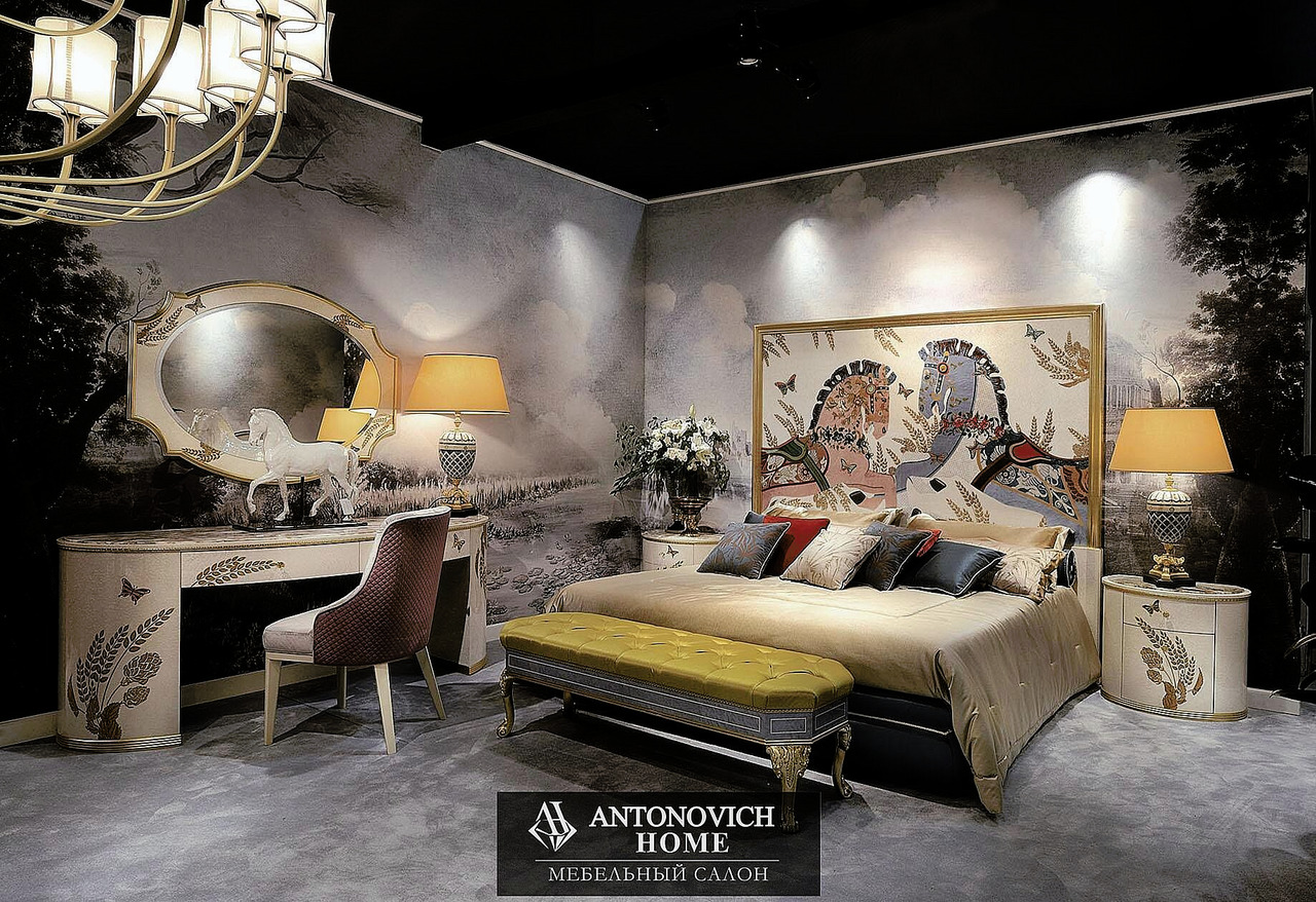 Caspani Tino Crazy Horse Bedroom Collection