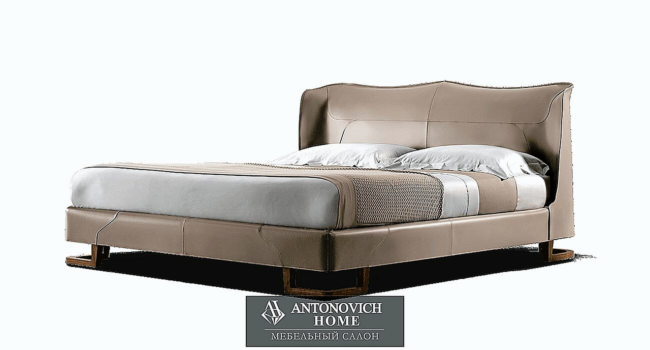 Giorgetti Corium Leather Bed, view 2