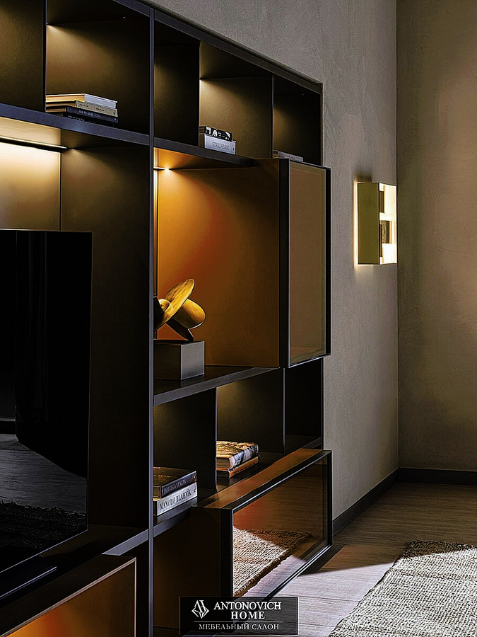 Molteni Group 505 UP System for the Living Room, view 2