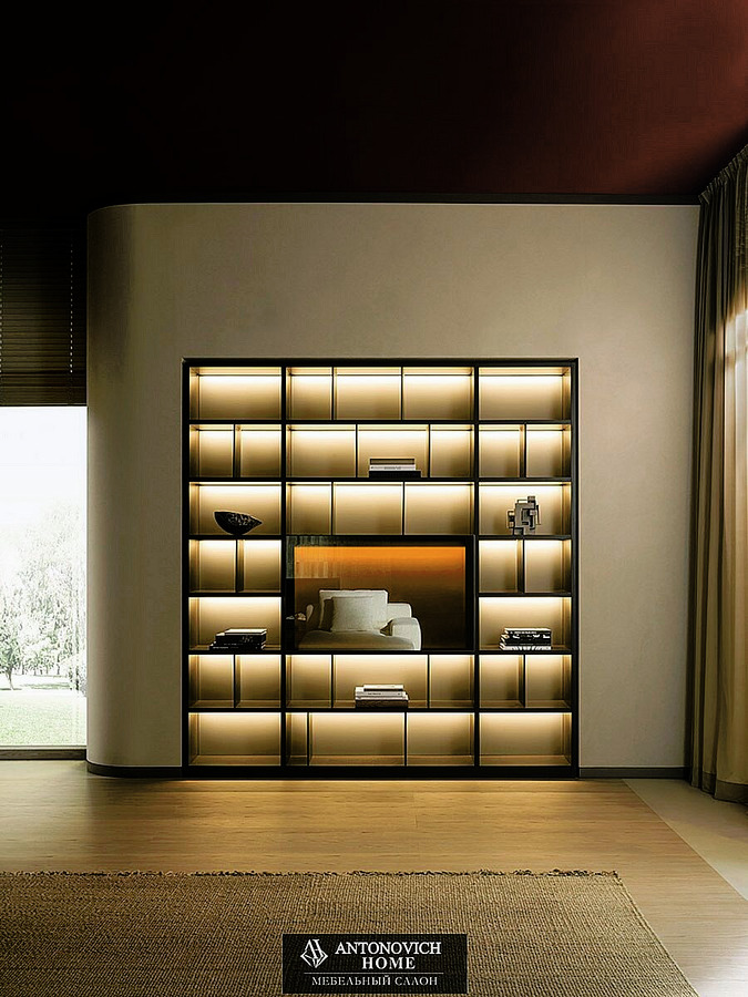 Molteni Group 505 UP System for the Living Room, view 4