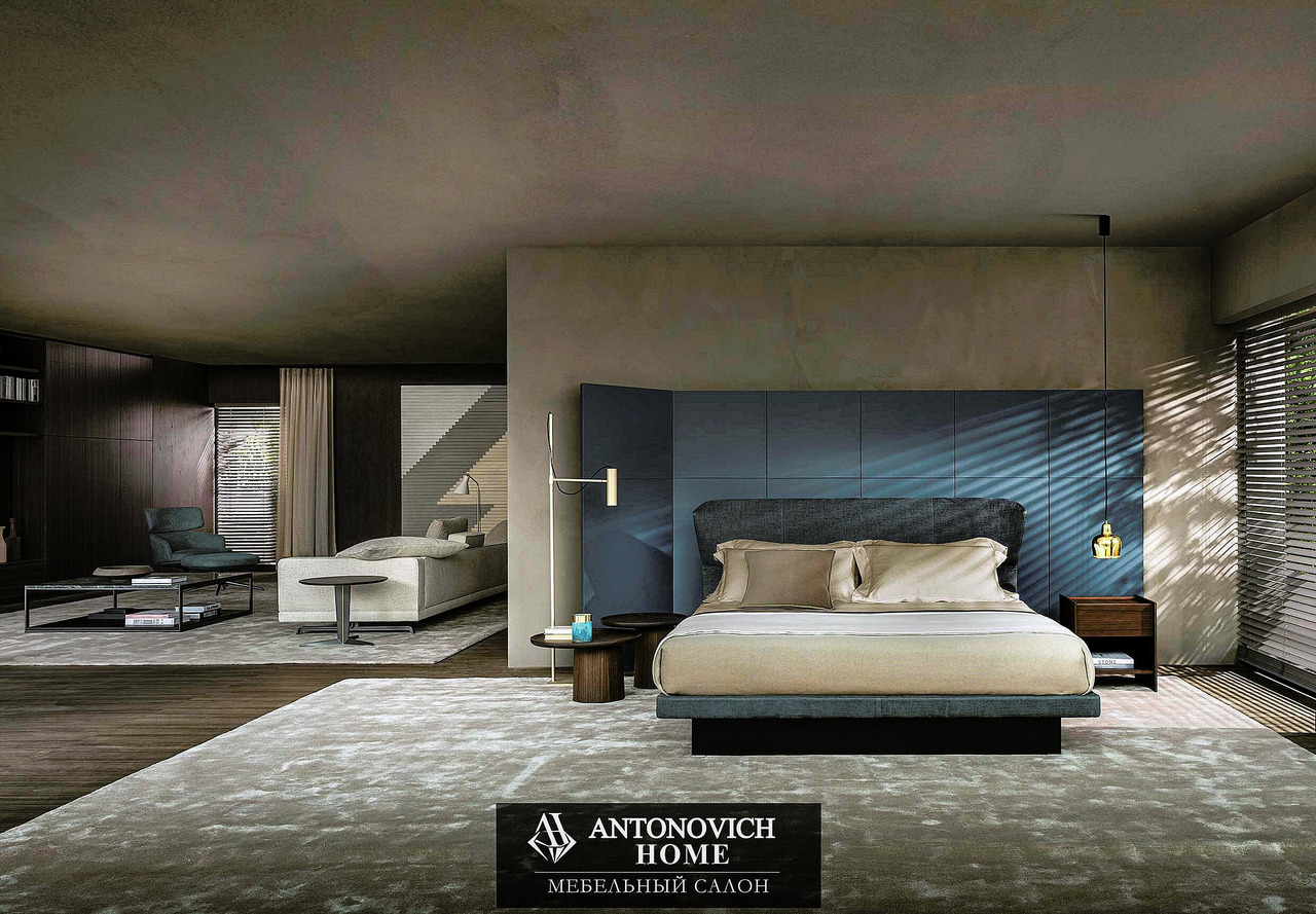 Azul Bed by Molteni&C, view 2