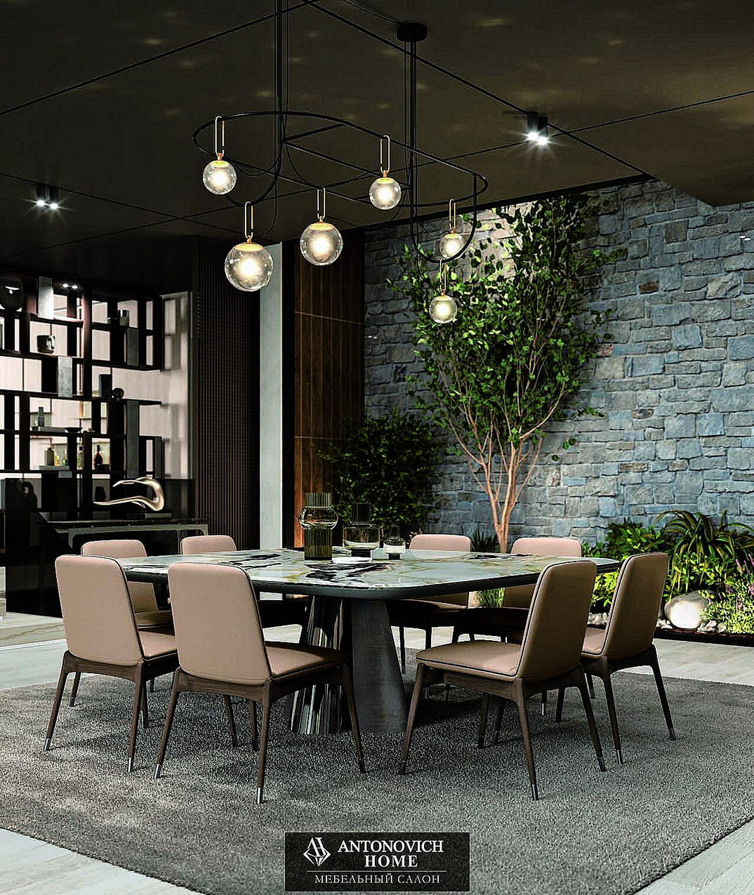 Evergreen 3 Dining Room by Ceppi