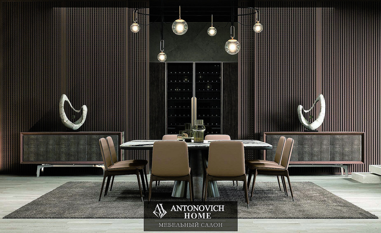 Evergreen 3 Dining Room by Ceppi, view 7