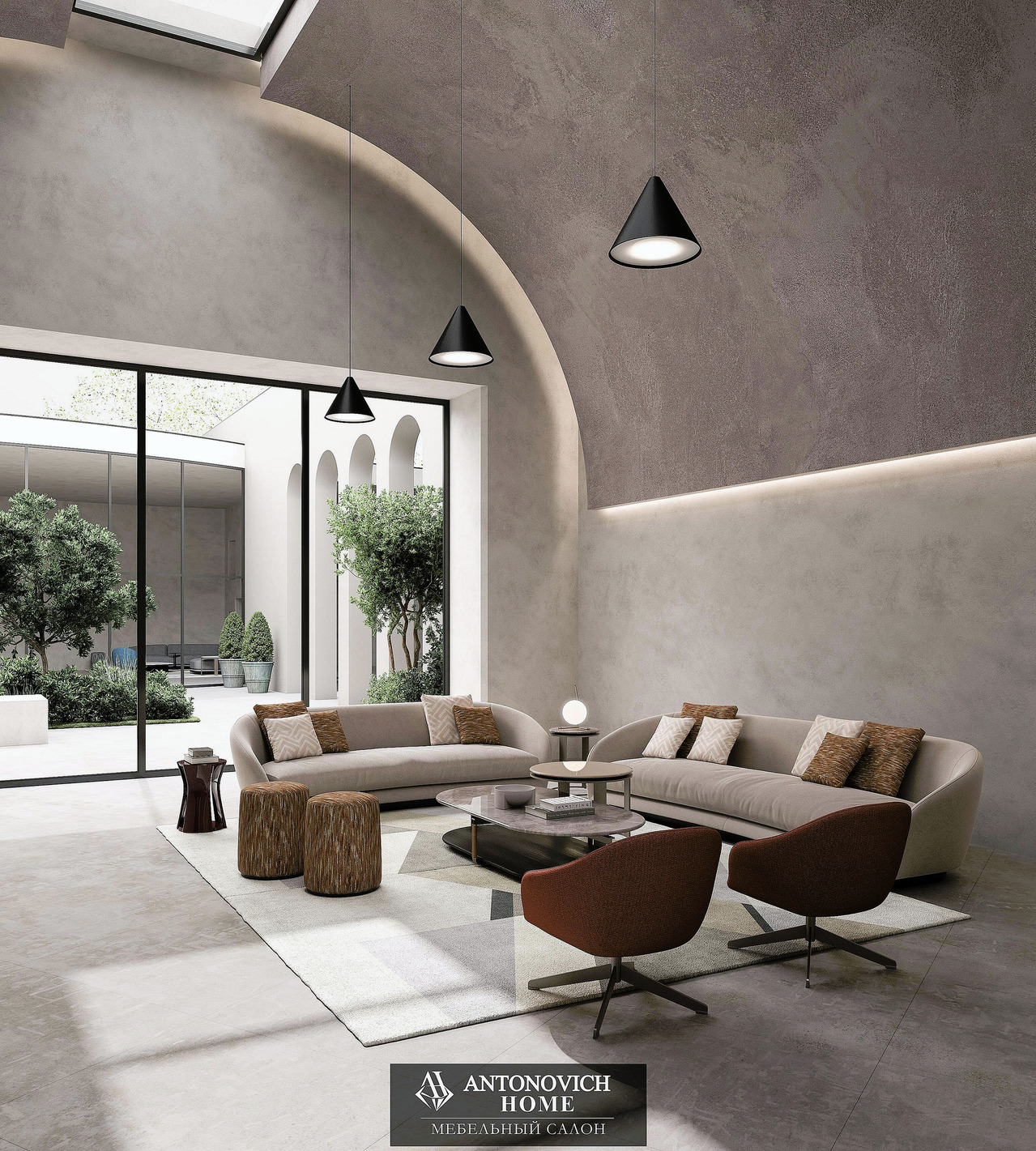CPRN Homood Shapes 2 Living Room