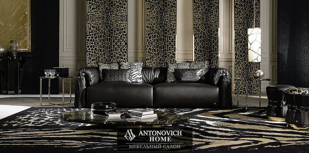 Roberto Cavalli Home Living Room Collection, Salone del Mobile Milan 2022