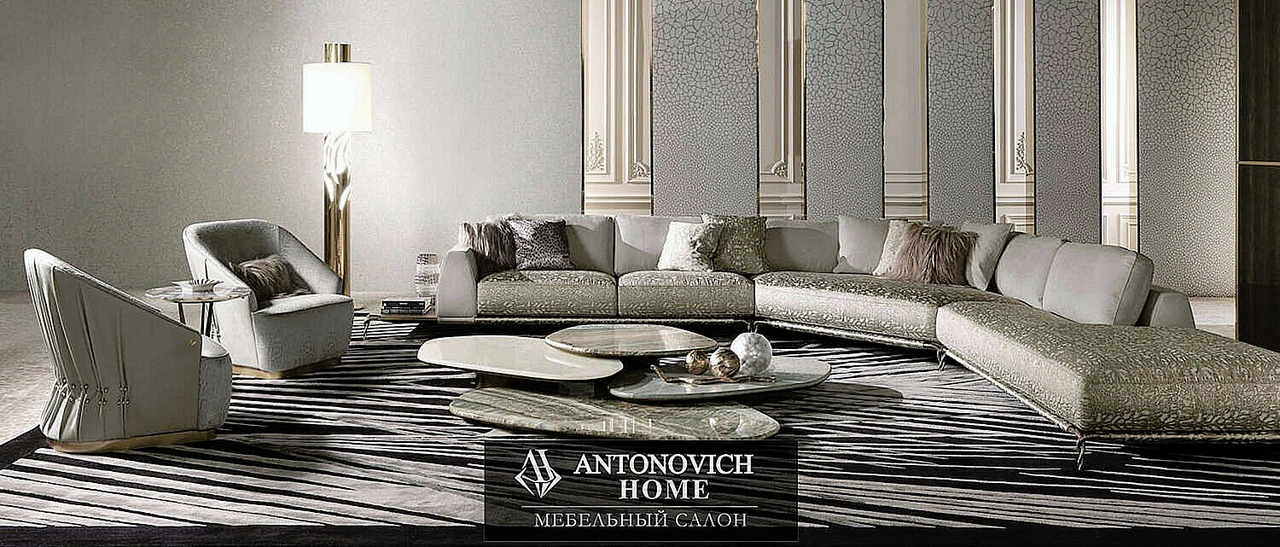 Roberto Cavalli Home Living Room Collection, Salone del Mobile Milan 2022, view 4