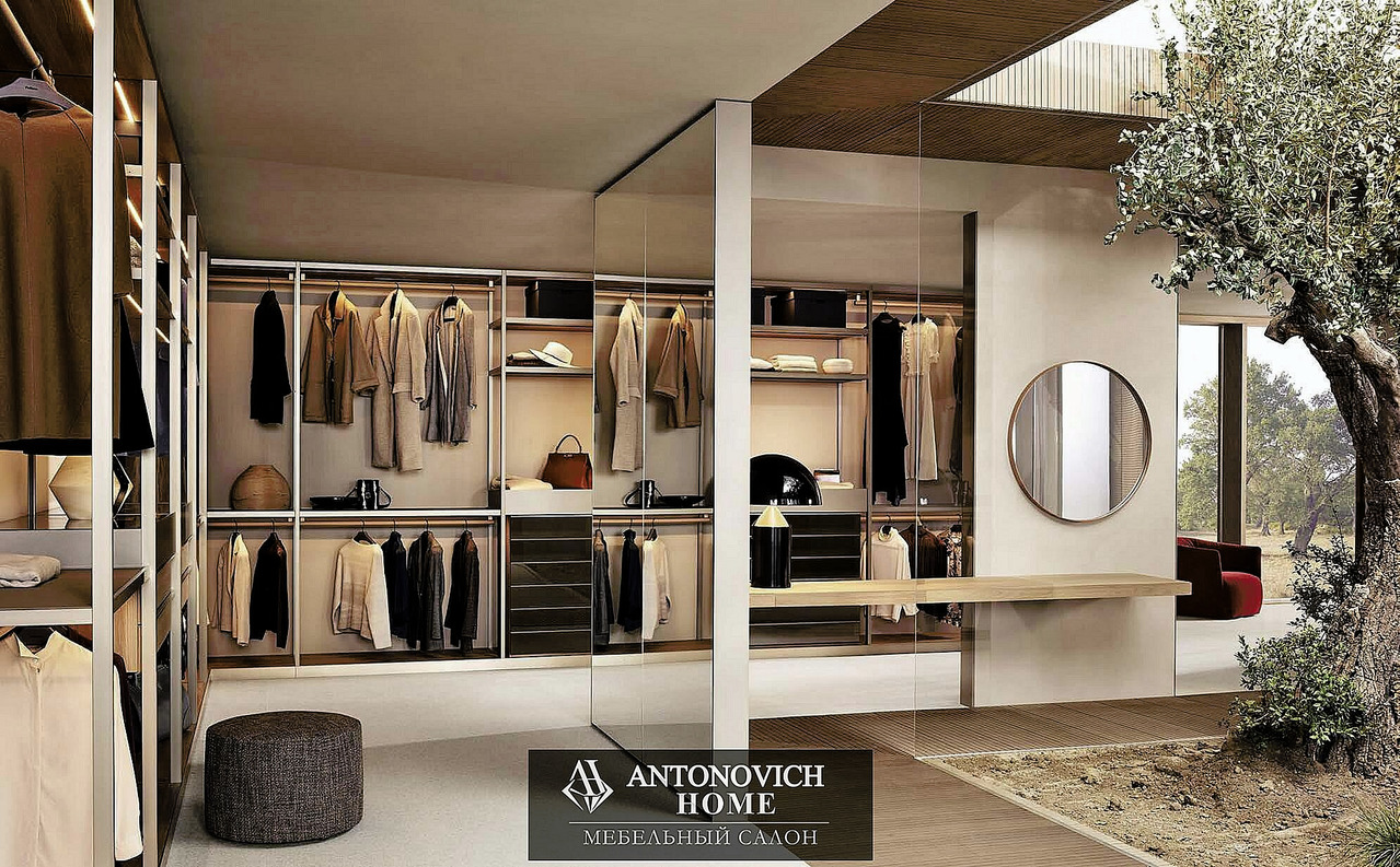 Poliform Senzafine Walk-In Wardrobe System, view 4