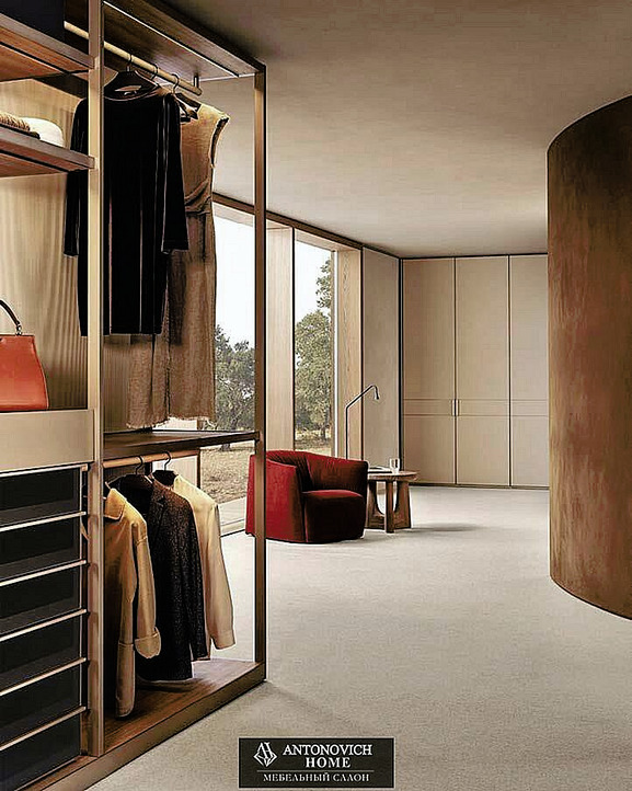 Poliform Senzafine Walk-In Wardrobe System, view 5
