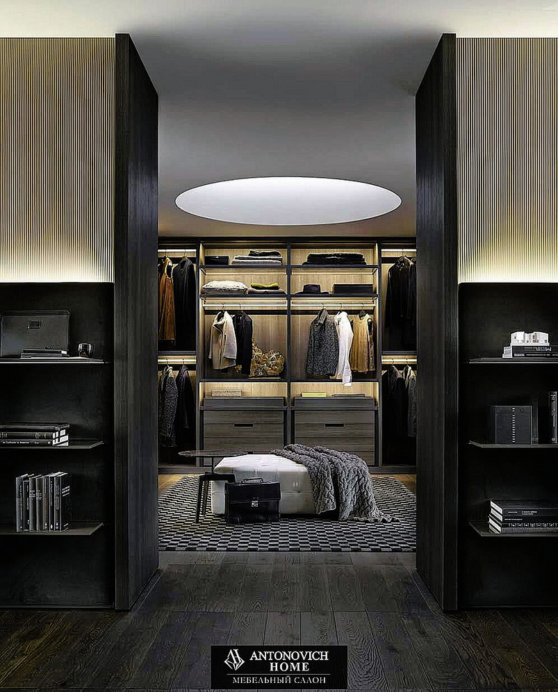 Poliform Senzafine Walk-In Wardrobe System, view 11